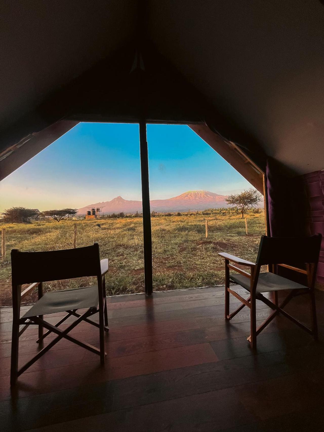 Oloitokitok Kilimanjaro View Cabin-Amboseli מראה חיצוני תמונה